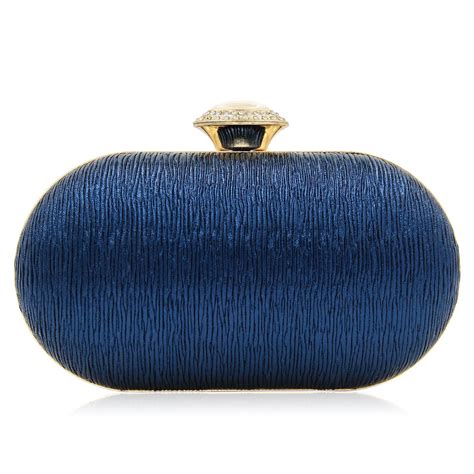 navy blue small evening purse